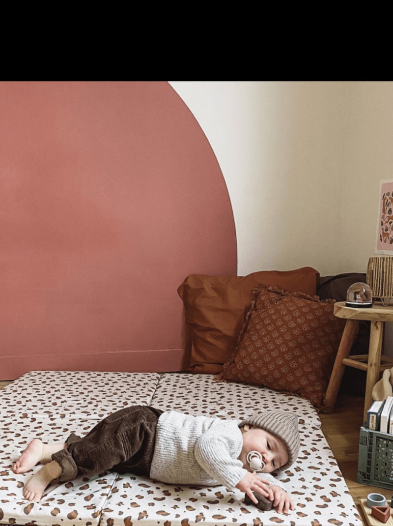 Candide - Tapis de motricité - Léopard Multicolore - Kiabi