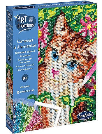 Canevas a diamanter - chaton