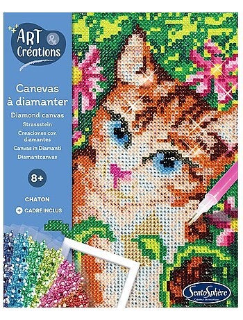 Canevas a diamanter - chaton