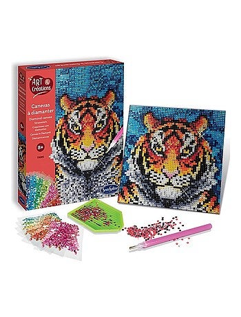 Canevas à diamanter - tigre