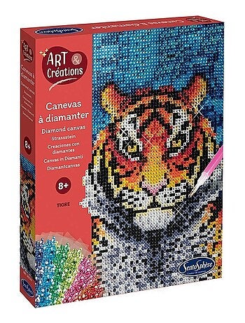 Canevas à diamanter - tigre