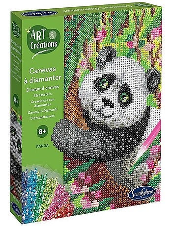 Canevas à diamanter Art & Créations : Panda