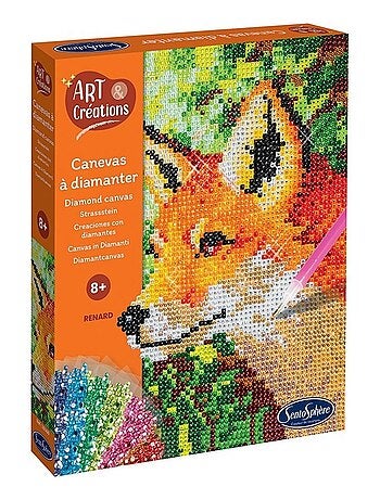 Canevas à diamanter Art & Créations : Renard