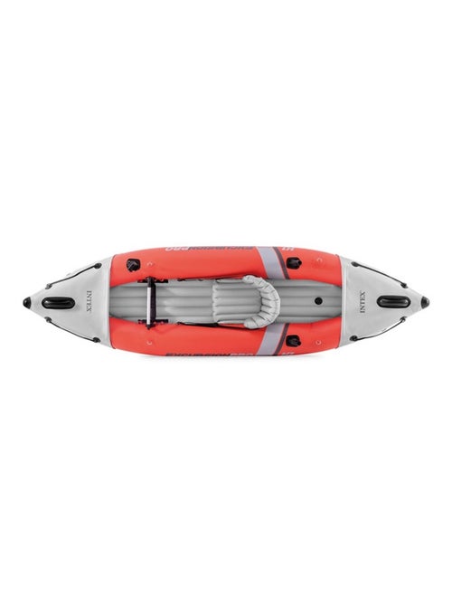 Canoë gonflable Excursion Pro 1 place - Rouge Gris - Kiabi