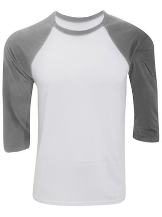 Canvas - T-shirt de baseball à manches 3/4