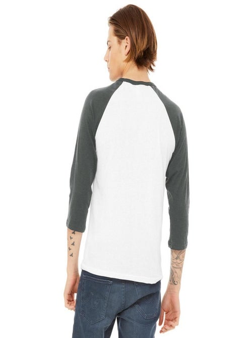 Canvas - T-shirt de baseball à manches 3/4 - Kiabi