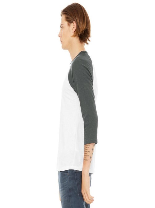 Canvas - T-shirt de baseball à manches 3/4 - Kiabi