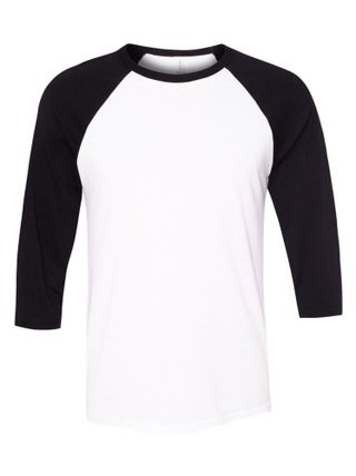 Canvas - T-shirt de baseball à manches 3/4