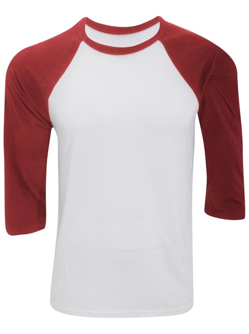 Canvas - T-shirt de baseball à manches 3/4 - Kiabi