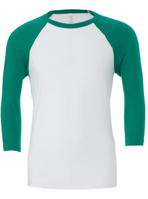 Canvas - T-shirt de baseball à manches 3/4 - Kiabi