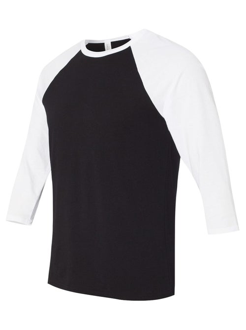Canvas - T-shirt de baseball à manches 3/4 - Kiabi