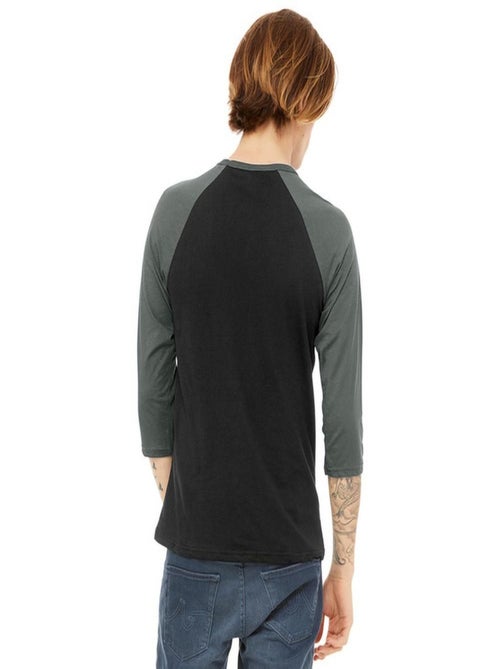 Canvas - T-shirt de baseball à manches 3/4 - Kiabi
