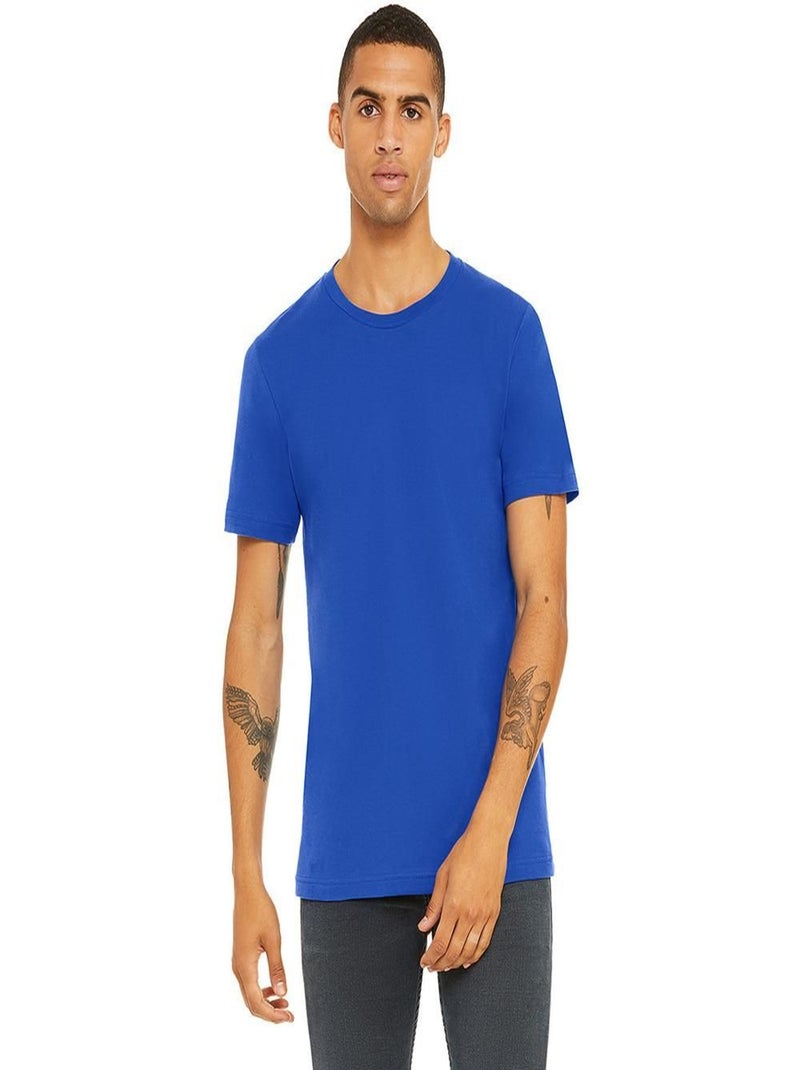 Canvas - T-shirt JERSEY s Bleu roi - Kiabi