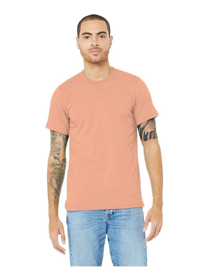 Canvas - T-shirt JERSEY s Orange clémentine - Kiabi