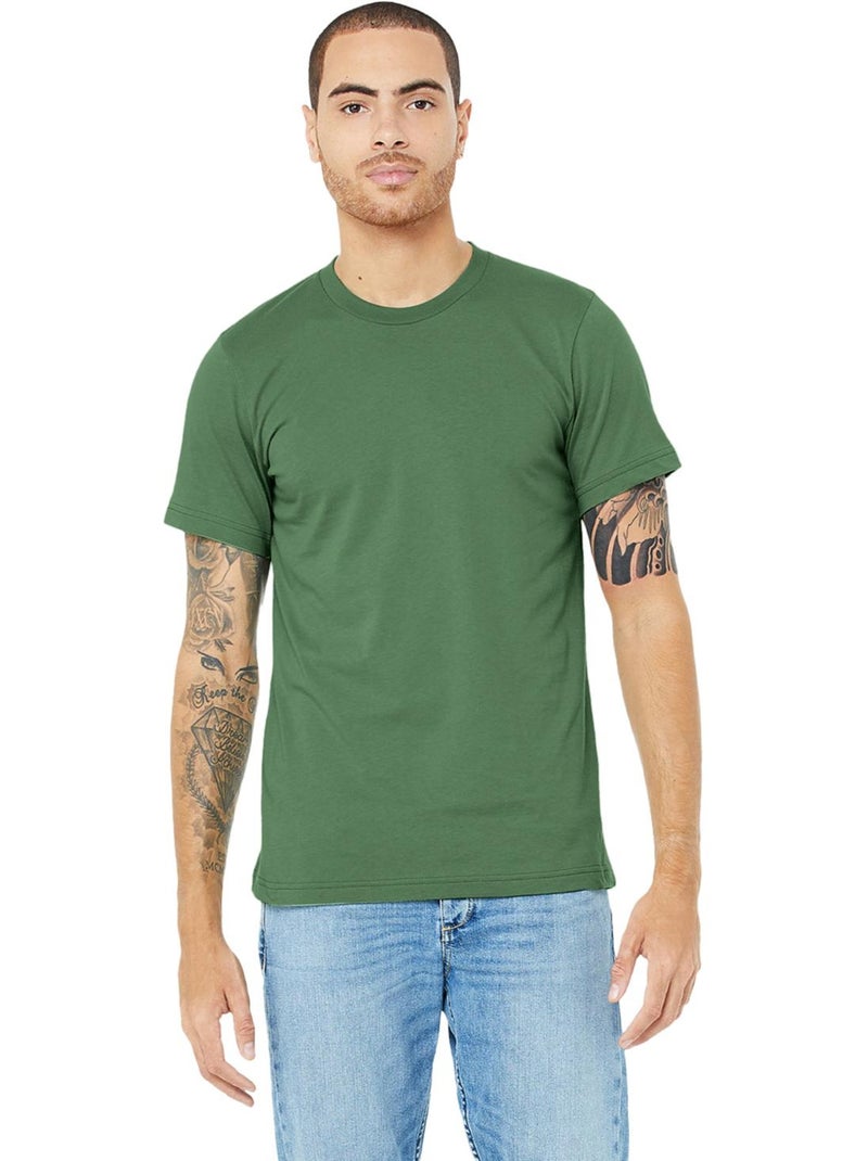 Canvas - T-shirt JERSEY s Vert forêt - Kiabi