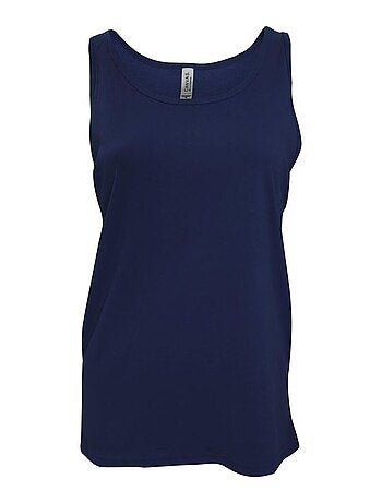 Canvas Adults Unisex Jersey Débardeur sans manches