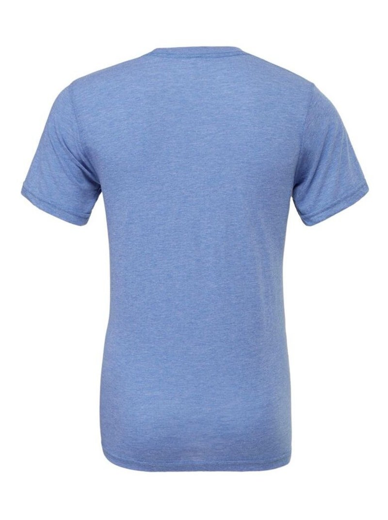 Canvas Triblend - T-shirt à manches courtes Bleu - Kiabi
