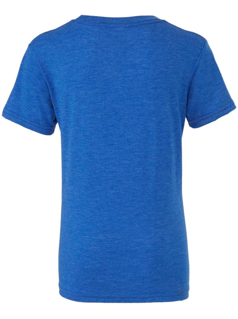 Canvas Triblend - T-shirt à manches courtes Bleu roi - Kiabi