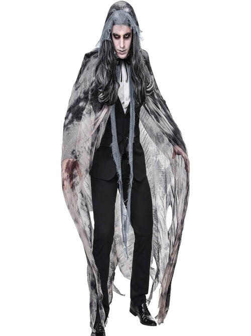 Cape à capuche Fantôme de l'esprit - Halloween - Kiabi
