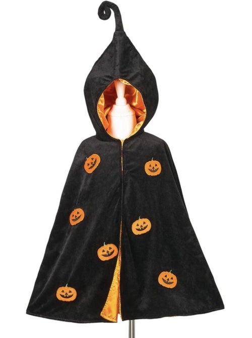 Cape citrouille halloween 4-8 ans 104-128 cm - Kiabi Cape citrouille halloween 4-8 ans 104-128 cm - Kiabi