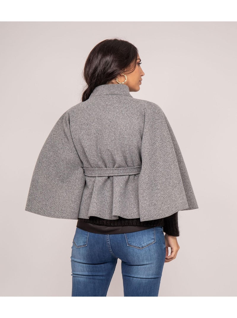 Cape courte ULIOS Gris - Kiabi