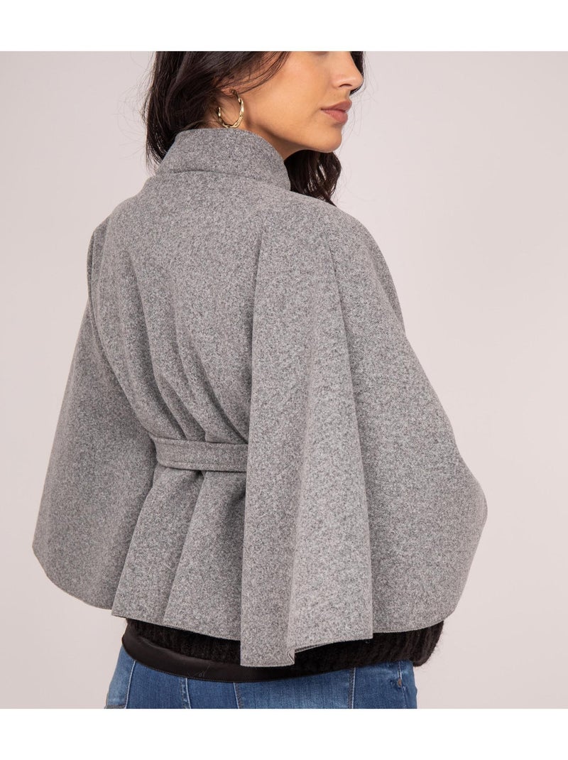 Cape courte ULIOS Gris - Kiabi