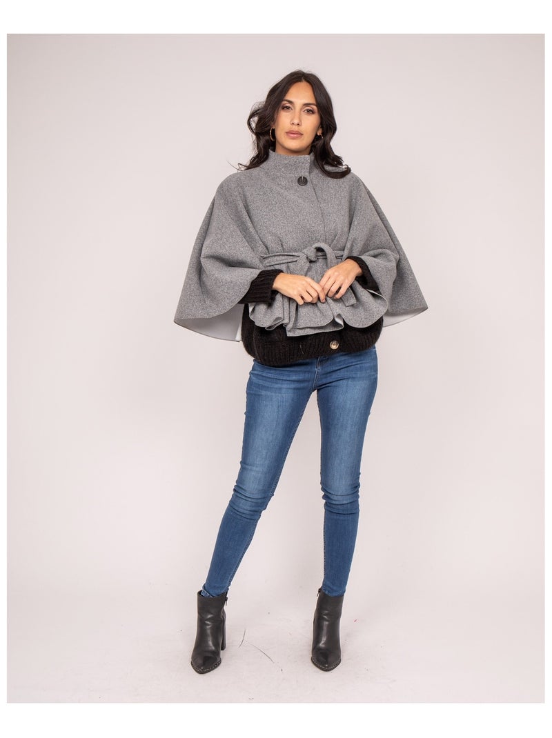 Cape courte ULIOS Gris - Kiabi