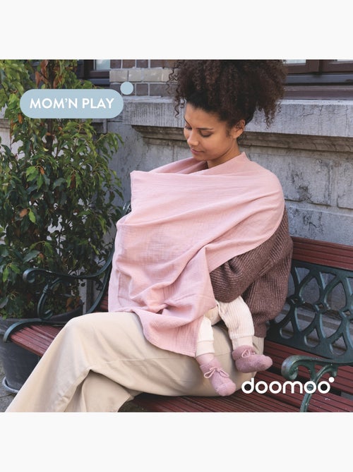 Cape d'allaitement avec anneau en silicone 'doomoo' - Kiabi