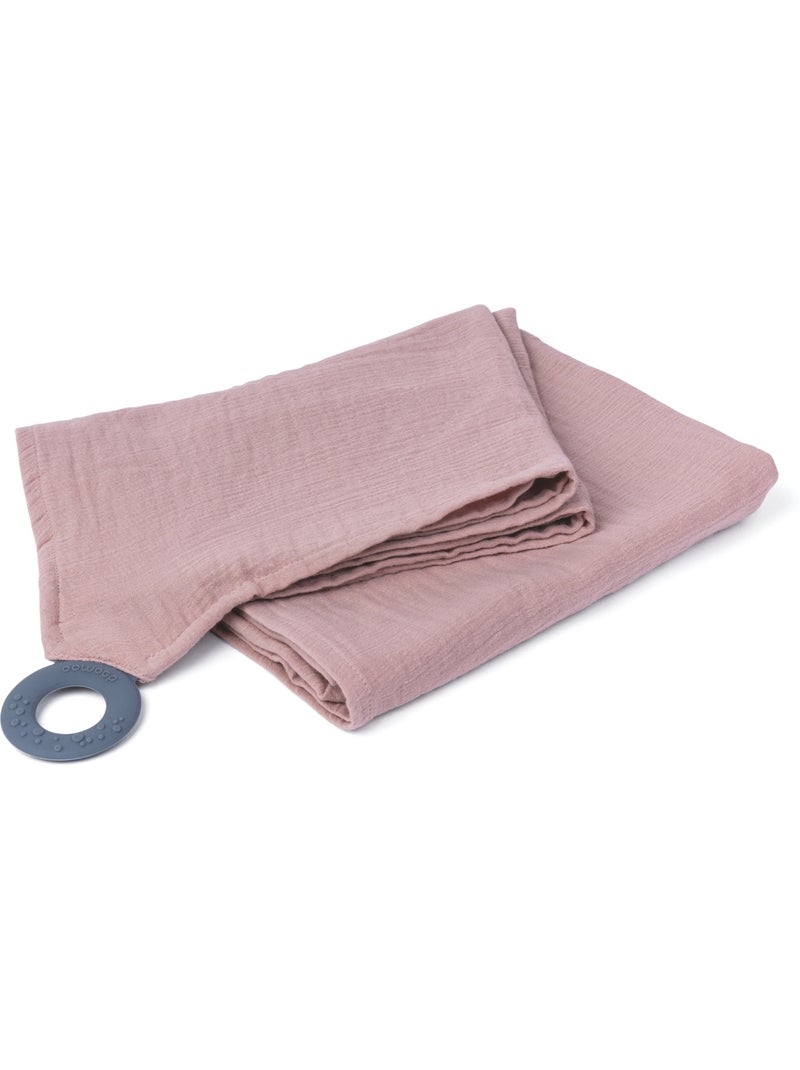 Cape d'allaitement avec anneau en silicone 'doomoo' Rose - Kiabi