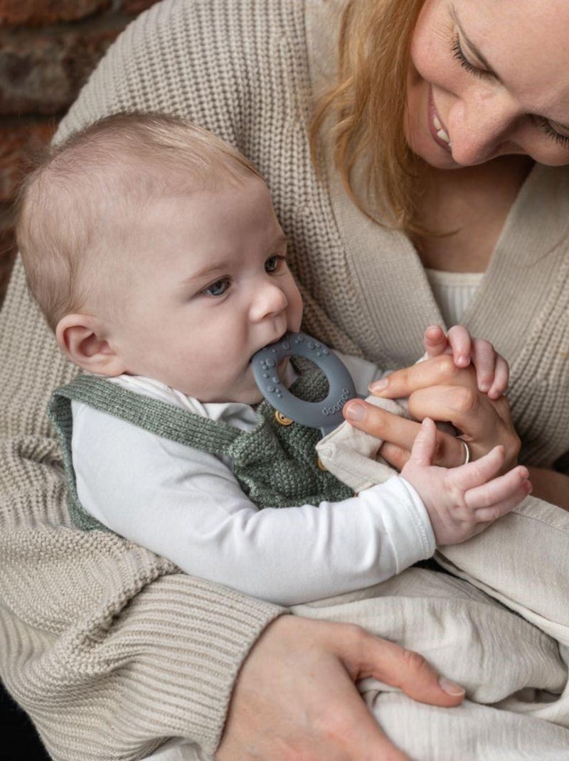 Cape d'allaitement MOM'N PLAY avec Anneau en silicone 'Doomoo' Beige - Kiabi