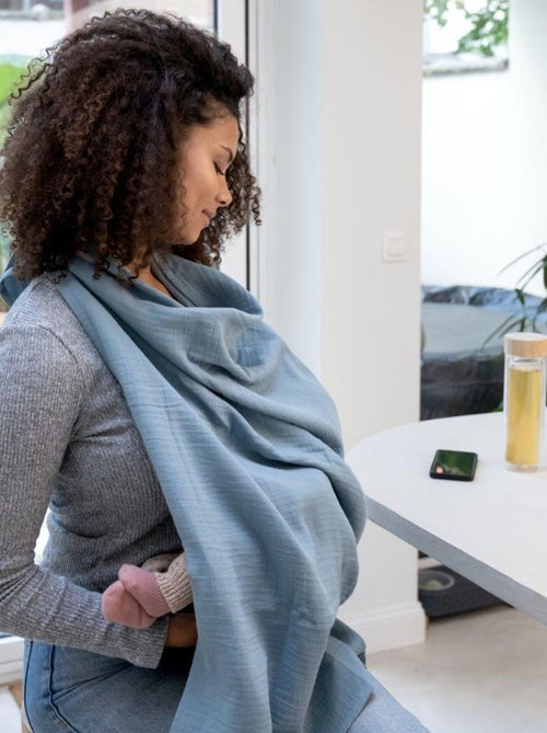 Cape d'allaitement MOM'N PLAY avec Anneau en silicone 'Doomoo' - Kiabi