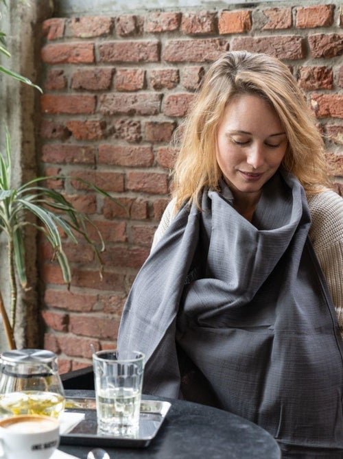 Cape d'allaitement MOM'N PLAY avec Anneau en silicone 'Doomoo' - Kiabi