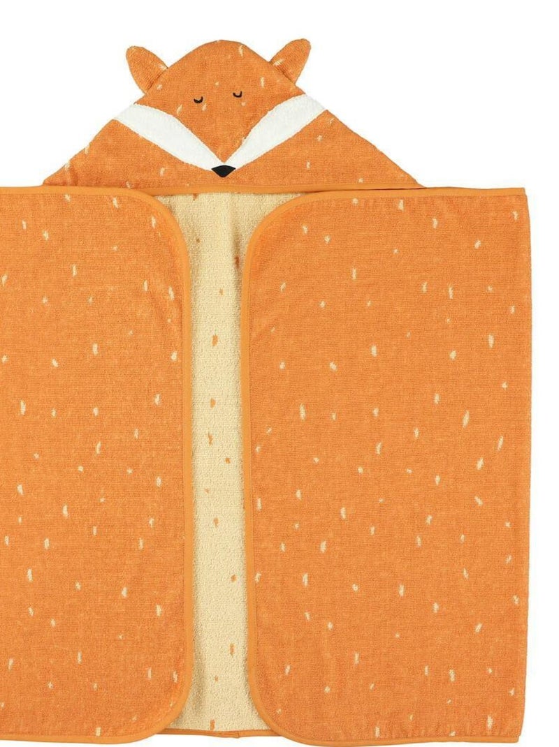 Cape de bain 70x130cm MR. FOX Orange - Kiabi