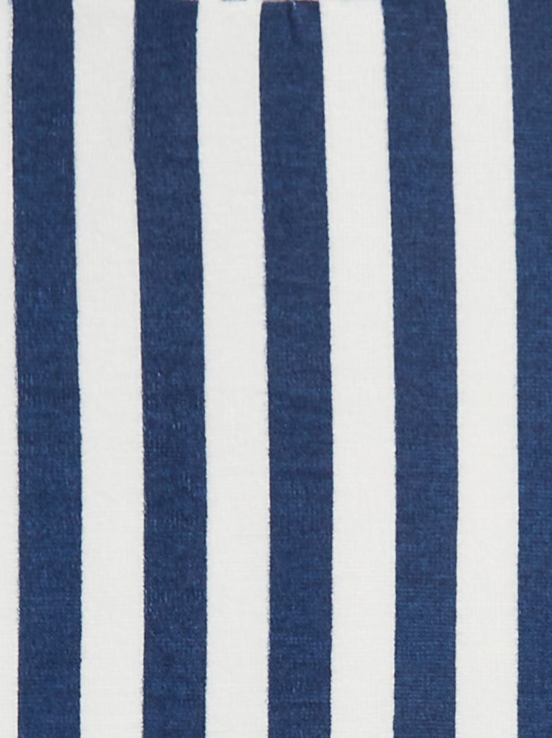 Cape de bain à capuche BLEU - Kiabi