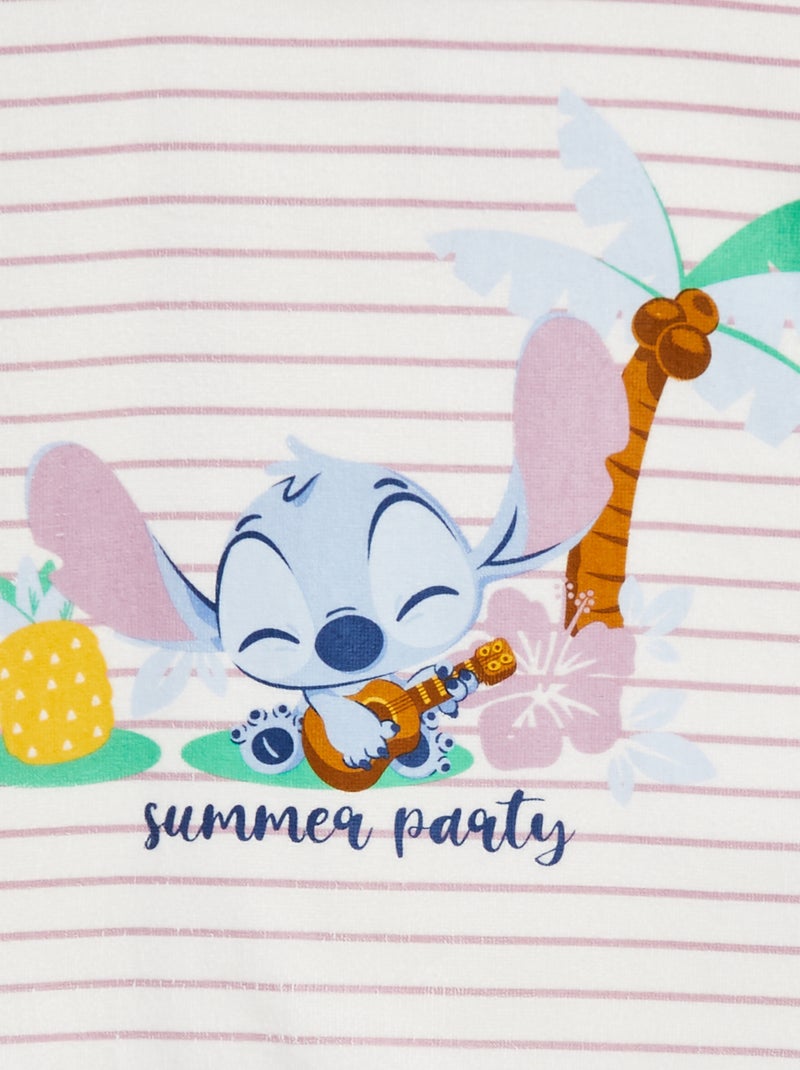 Cape de bain à imprimé 'Disney' BLANC - Kiabi