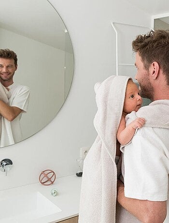 Cape de bain avec anneau dentition 'Doomoo'