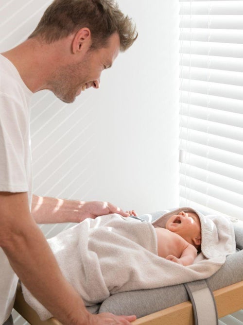 Cape de bain avec anneau dentition 'Doomoo' - Kiabi