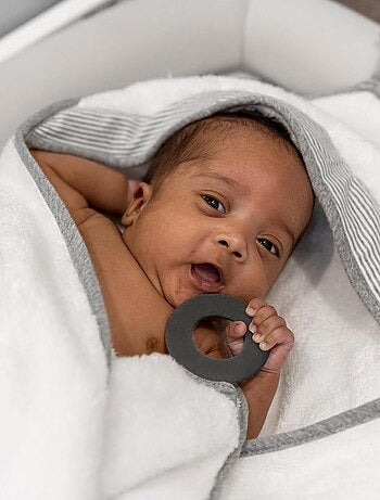 Cape de bain avec anneau dentition 'Doomoo'