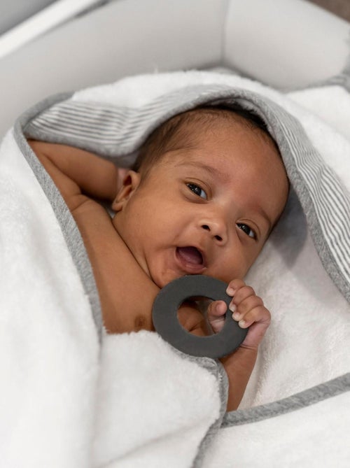 Cape de bain avec anneau dentition 'Doomoo' - Kiabi