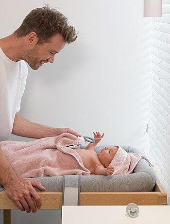Cape de bain avec anneau dentition 'Doomoo'