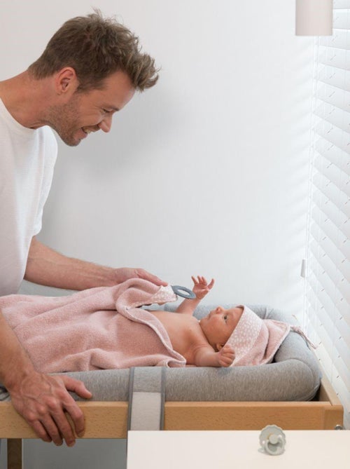 Cape de bain avec anneau dentition 'Doomoo' - Kiabi