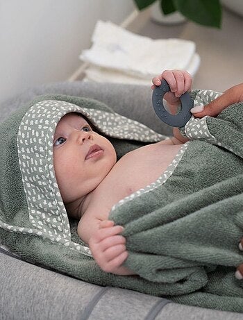 Cape de bain avec anneau dentition 'Doomoo'