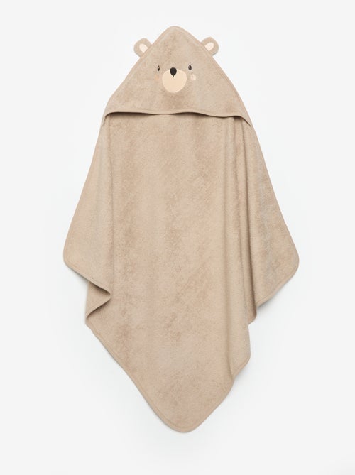Cape de bain avec capuche animée - Kiabi Cape de bain avec capuche animée - Kiabi