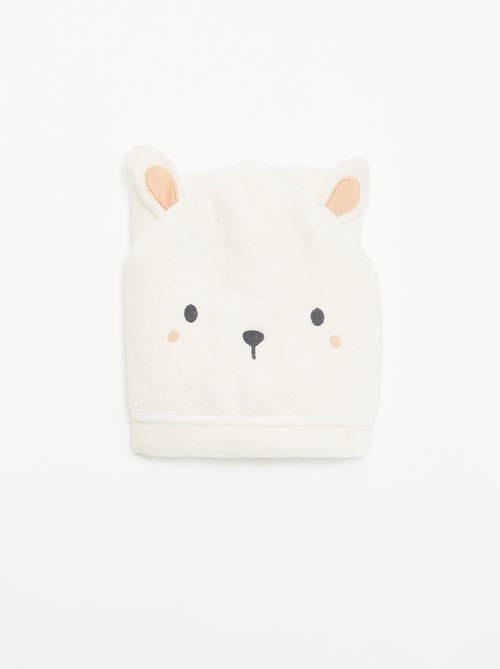 Cape de bain avec capuche animée - Kiabi Cape de bain avec capuche animée - Kiabi
