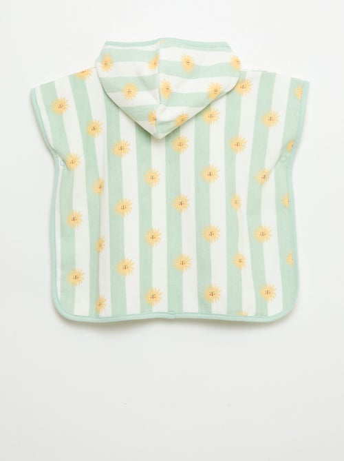 Cape de bain avec capuche - Kiabi