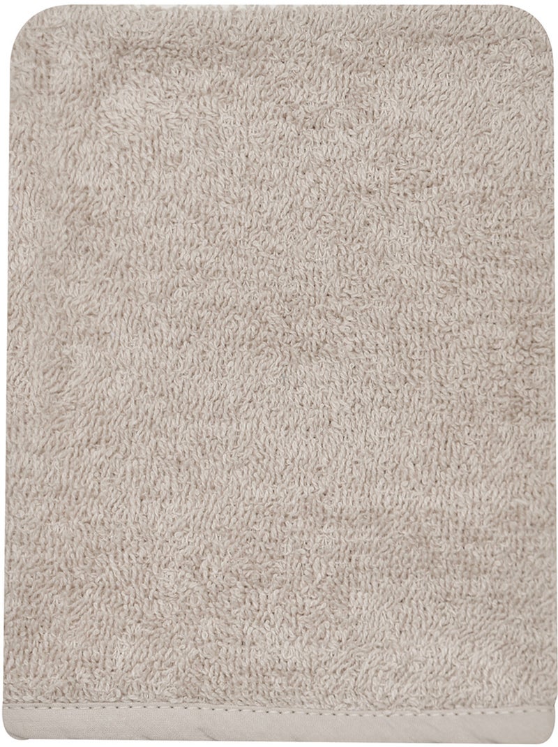 CAPE DE BAIN AVEC GANT EPONGE SABRINO Beige - Kiabi