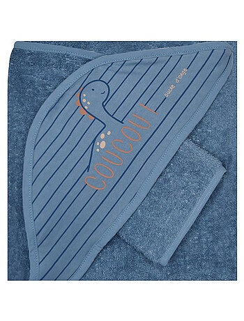 Cape de bain avec gant Pierrino