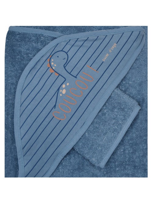 Cape de bain avec gant Pierrino - Kiabi