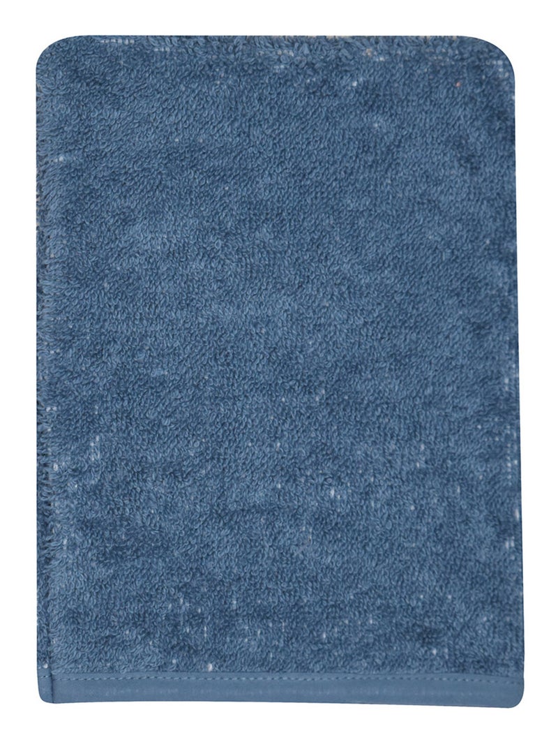 Cape de bain avec gant Pierrino Bleu - Kiabi