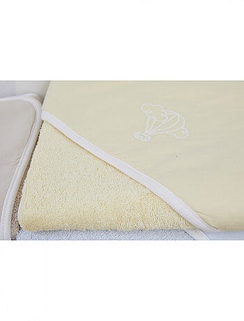 Cape de bain bébé - 100% coton biologique